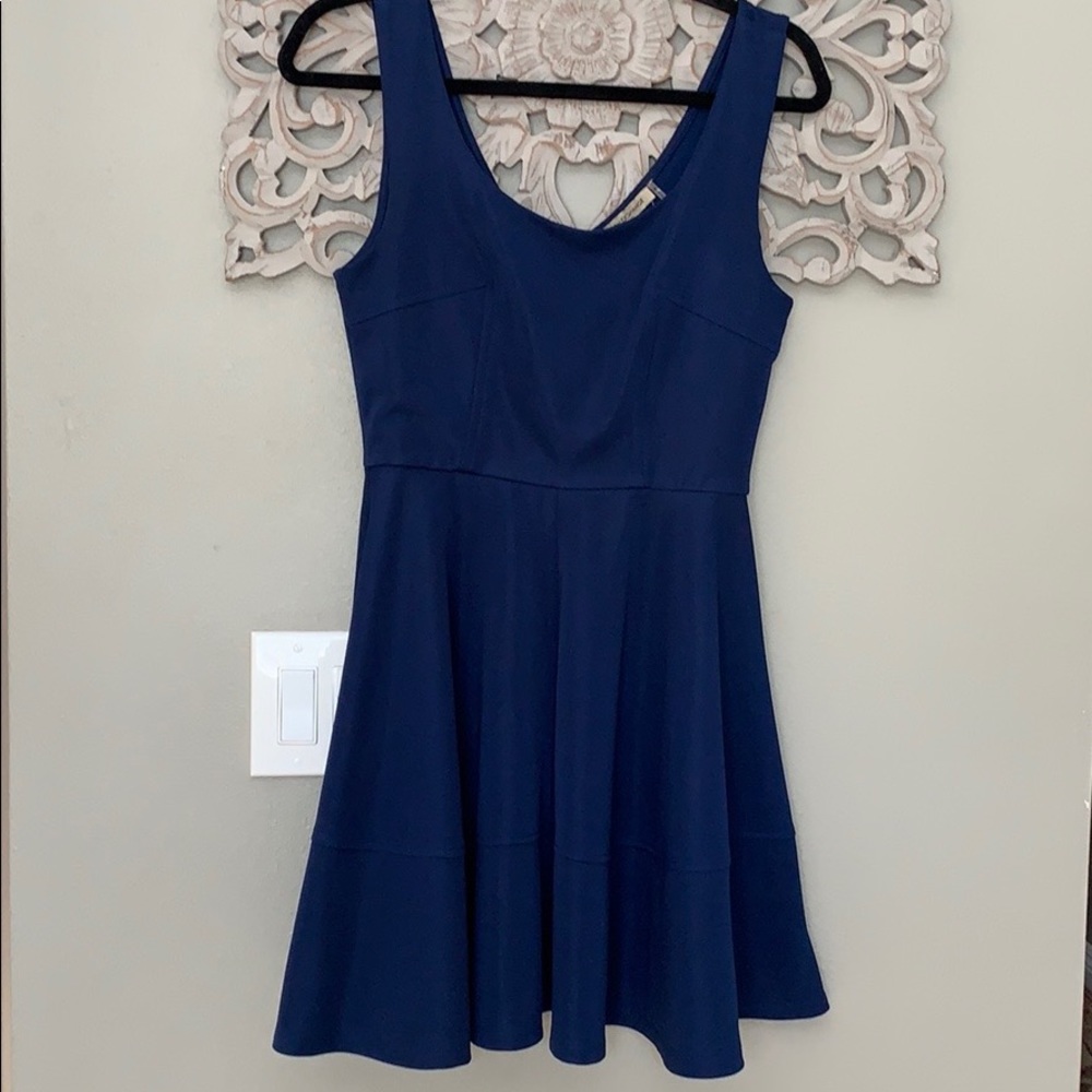 Navy foreign exchange dress